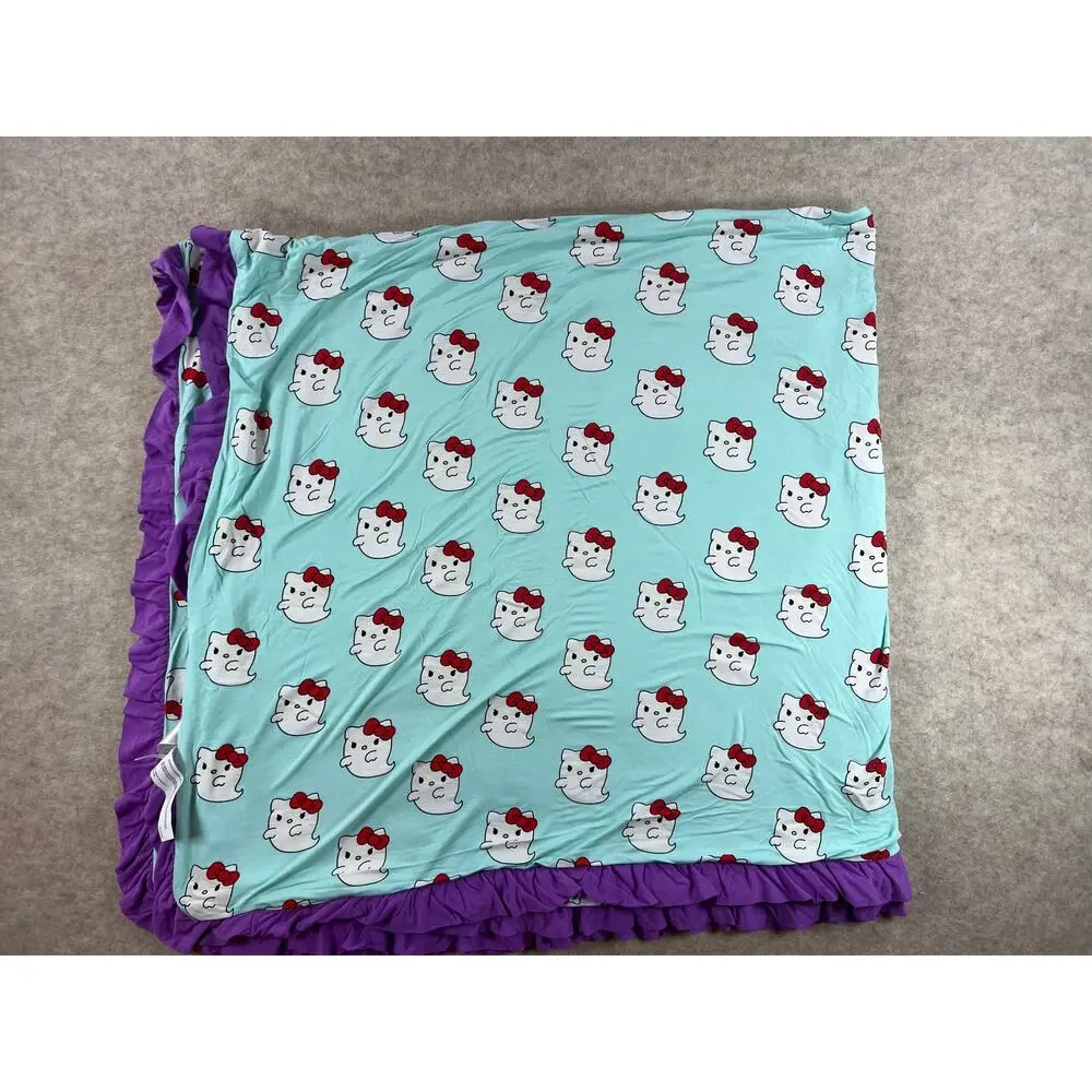 Posh Peanut Hello Kitty Halloween Luxe Patoo Bamboo Blanket 60x60